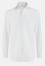 White Japanese Jersey Polo Shirt