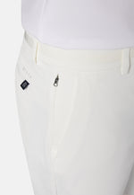 Cream B-Tech Stretch Nylon Bermuda Shorts
