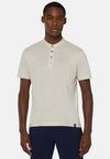 Beige Sustainable High-Performance Jersey Polo Shirt