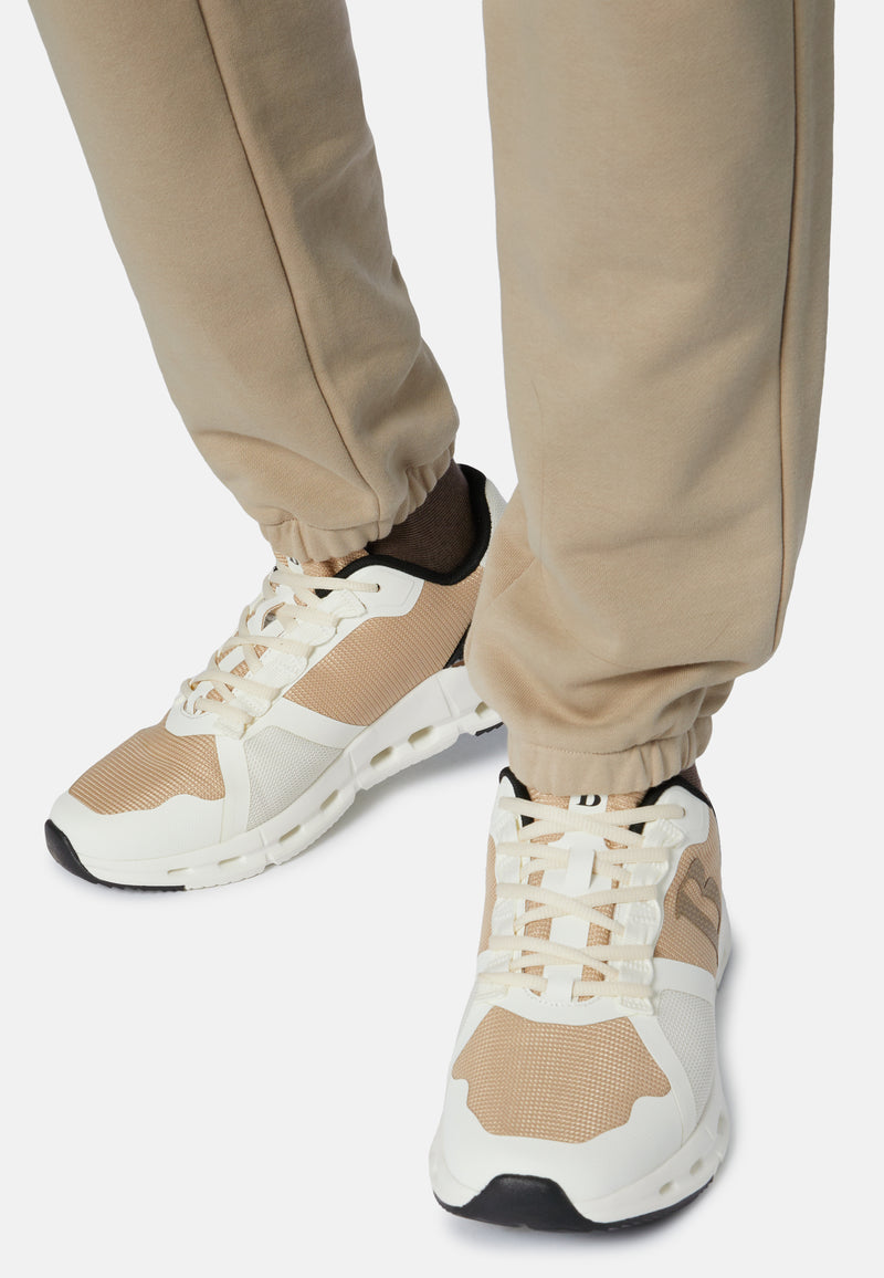 Trainers in Beige Technical Fabric