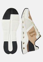 Trainers in Beige Technical Fabric