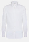 White Cotton Twill Shirt