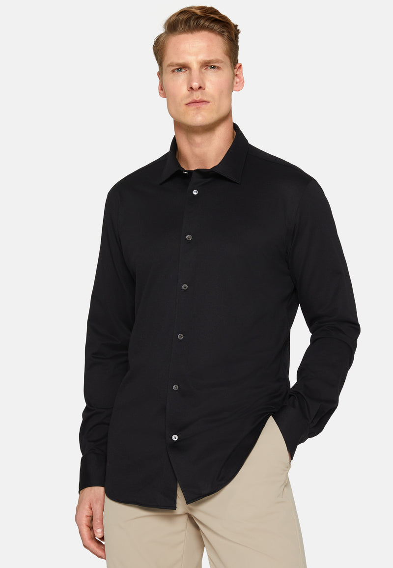 Black Slim Shirt