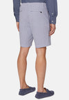 Blue Summer Bermuda Shorts