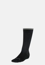 Grey Ribbed Pattern Socks