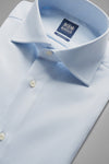 Blue Cotton Pin Point Shirt