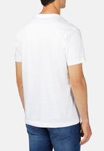 White Pima Cotton Jersey T-Shirt