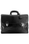 Black Soft Leather Briefcase
