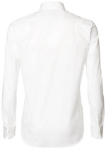 White Double Cuff Cotton Shirt