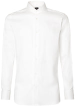 White Pin Point Tailored Shirt