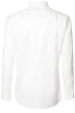 White Pin Point Tailored Shirt
