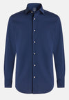 Blue Japanese Jersey Polo Shirt