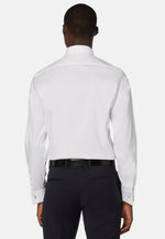 Stretch P.Point D.Cuff Windsor Collar Shirt Slim F