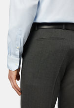 Blue Cotton Slim Fit Shirt