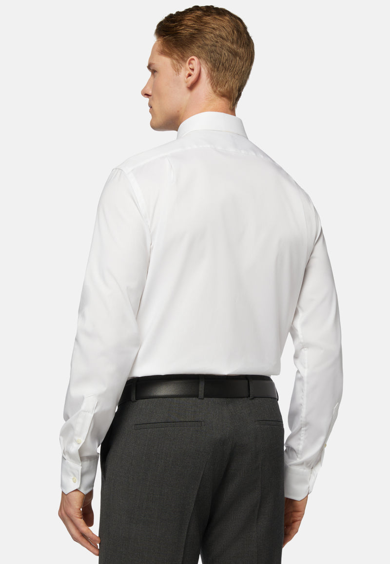 Stretch p.point windsor collar shirt reg fit long