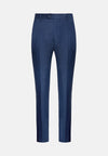 Blue Grisaille Wool Trousers