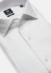 White Pinpoint Cotton Shirt