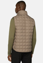 Goose Down Recycled Fabric Waistcoat