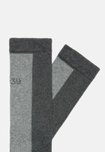 Colour-Blocking Socks in a Cotton Blend