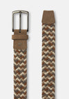 Woven Elasticated Belt In a Wool Blend