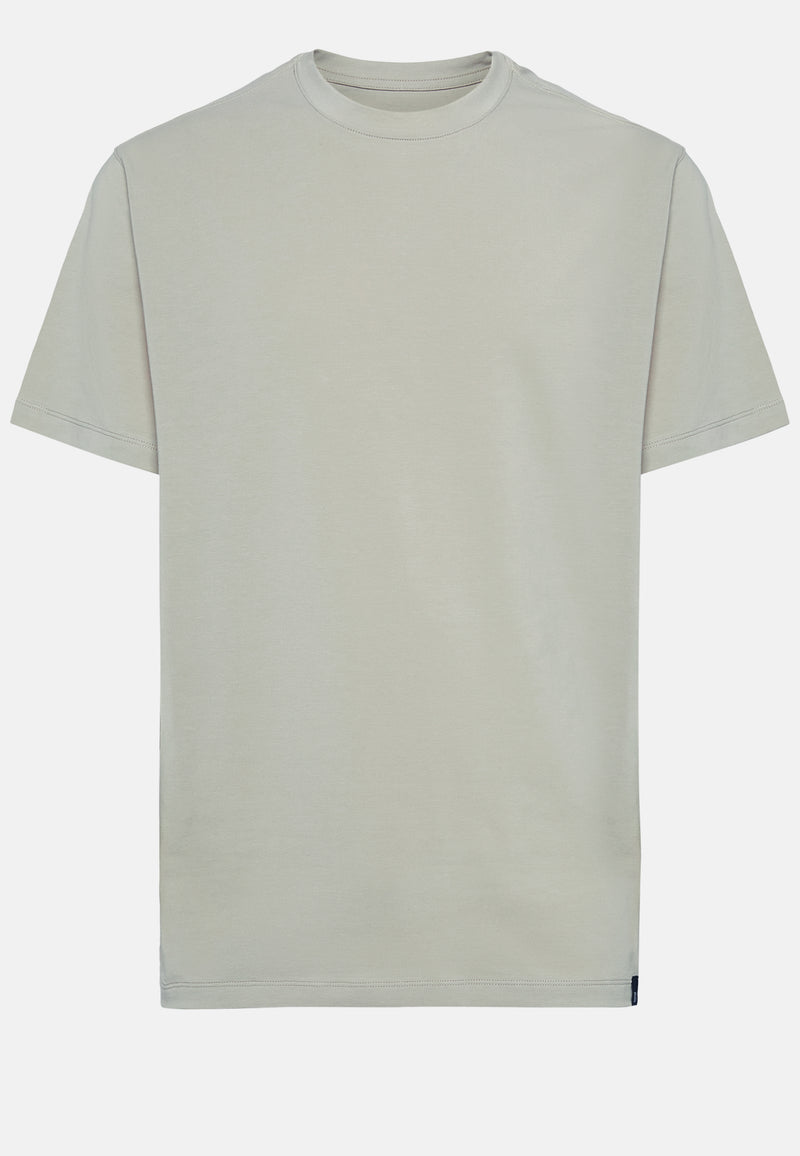 T-Shirt In Stretch Supima Cotton