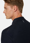 Regular Fit Long-Sleeved Technical Fabric Polo Shirt