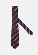 Regimental Design Silk Tie