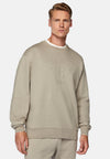 Brown Crew Neck Sweatshirt