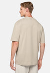 Brown Organic Cotton Blend T-Shirt