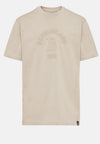 Brown Organic Cotton Blend T-Shirt