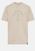 Brown Organic Cotton Blend T-Shirt