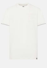 White Organic Cotton Blend T-Shirt