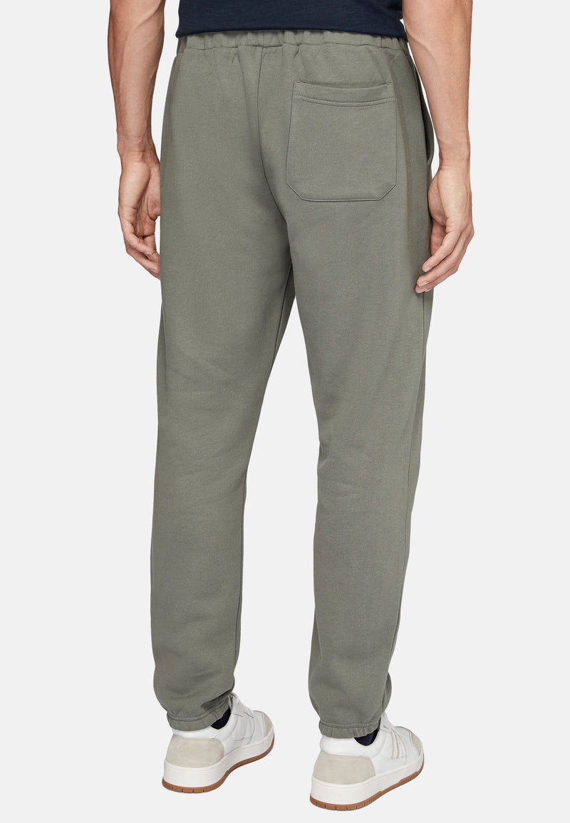 Green Cotton Trousers