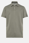 Green High-Performance Pique Polo Shirt