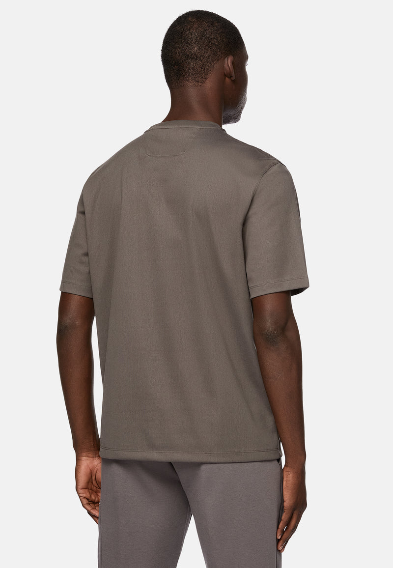 Grey High-Performance Jersey T-Shirt