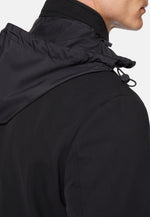 Black B-Tech Technical Fabric Jacket