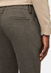 Brown Trousers in a Stretch Viscose and Nylon blend