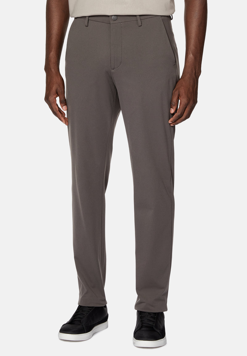 Grey B-Tech Stretch Nylon Trousers