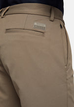 Brown B Tech Trousers in Stretch Technical Fabric