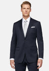 Blue Blue Pinstripe Stretch Wool Suit