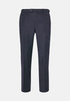 Blue Trousers in Stretch Flannel