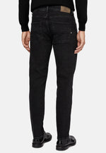 Black Stretch Denim Jeans