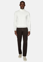 White Polo Neck Jumper