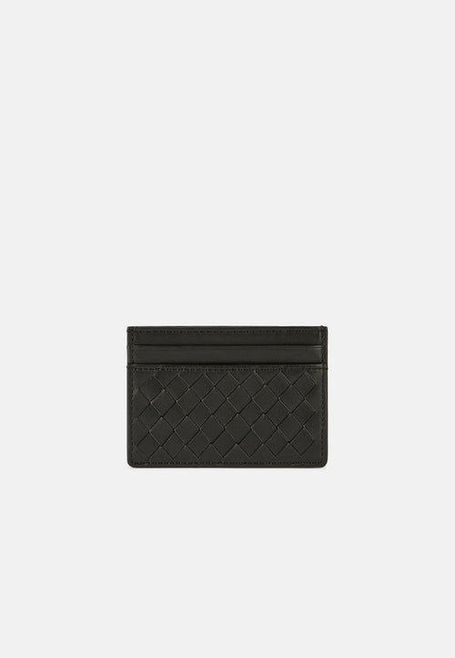 Black Leather Credit Card Holder