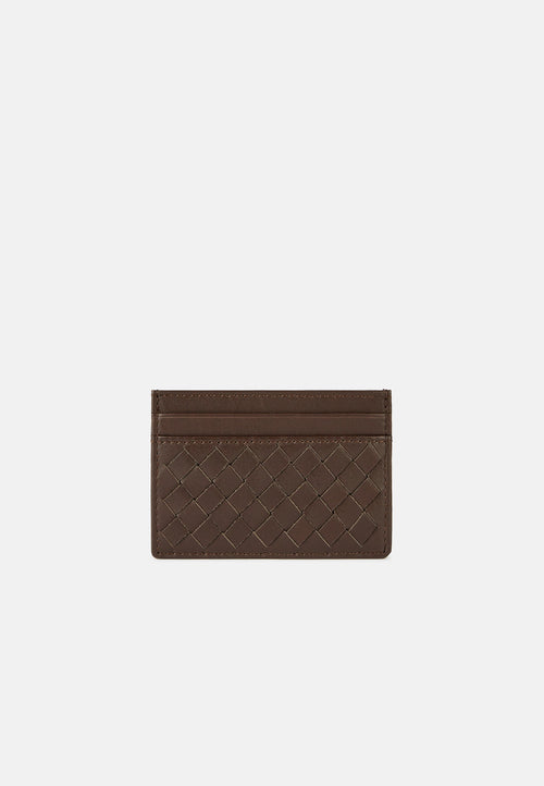 Brown Leather Credit Card Holder