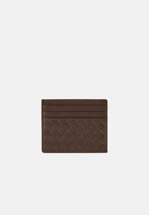 Brown Leather Credit Card Holder