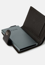 Brown Leather Credit Card Holder