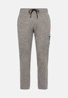 Grey Lightweight Wool Blend Scuba Trousers