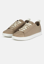 Trainers in Taupe Coloured Technical Fabric