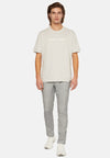 Beige High-Performance Pique Polo T-Shirt